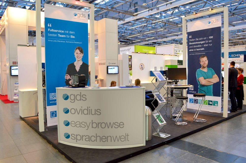 gds-Gruppe zeigt erweitertes Leistungsportfolio auf der tekom-Jahrestagung an Stand 2/B01