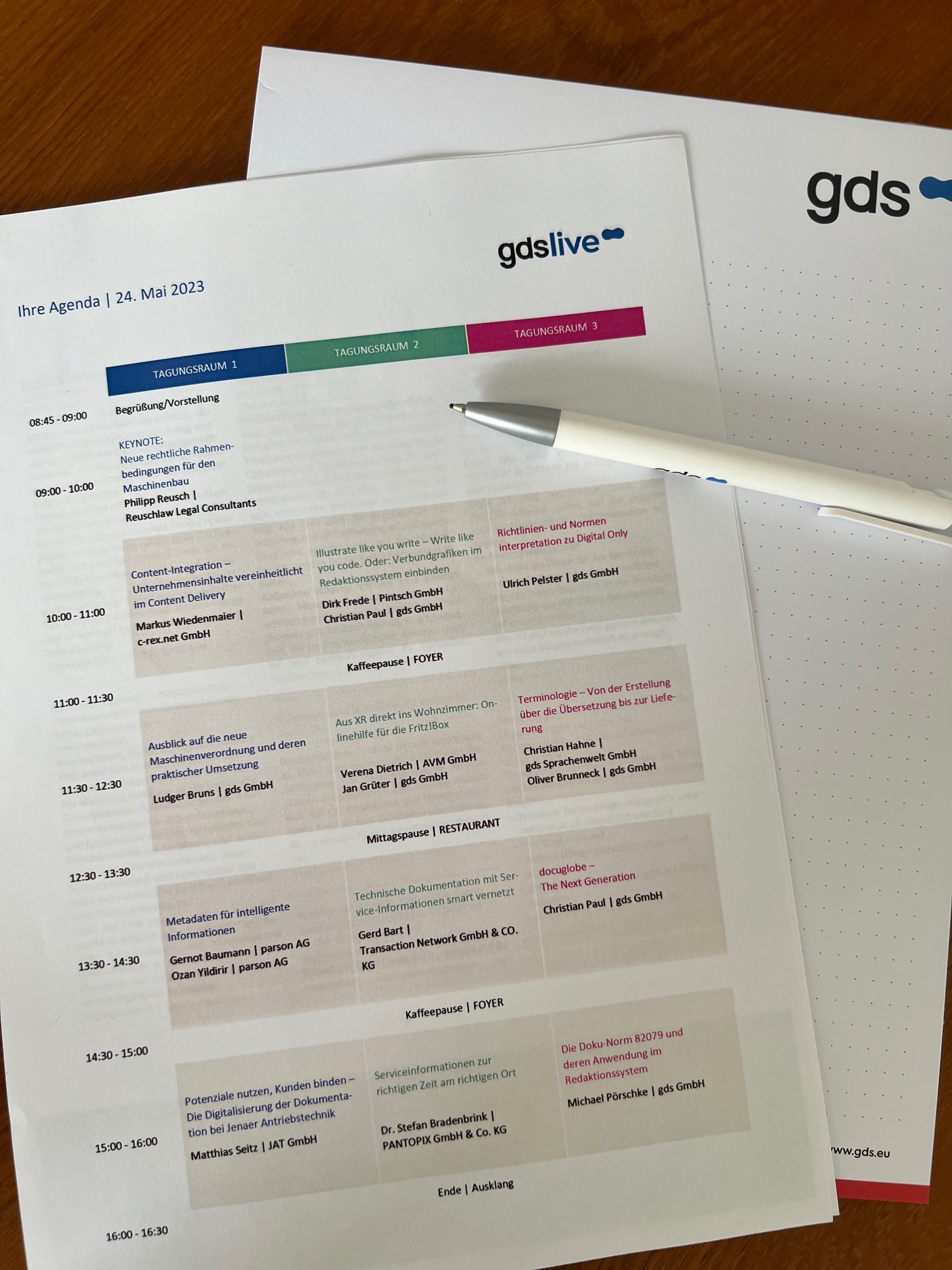 The Agenda of gdslive 2023