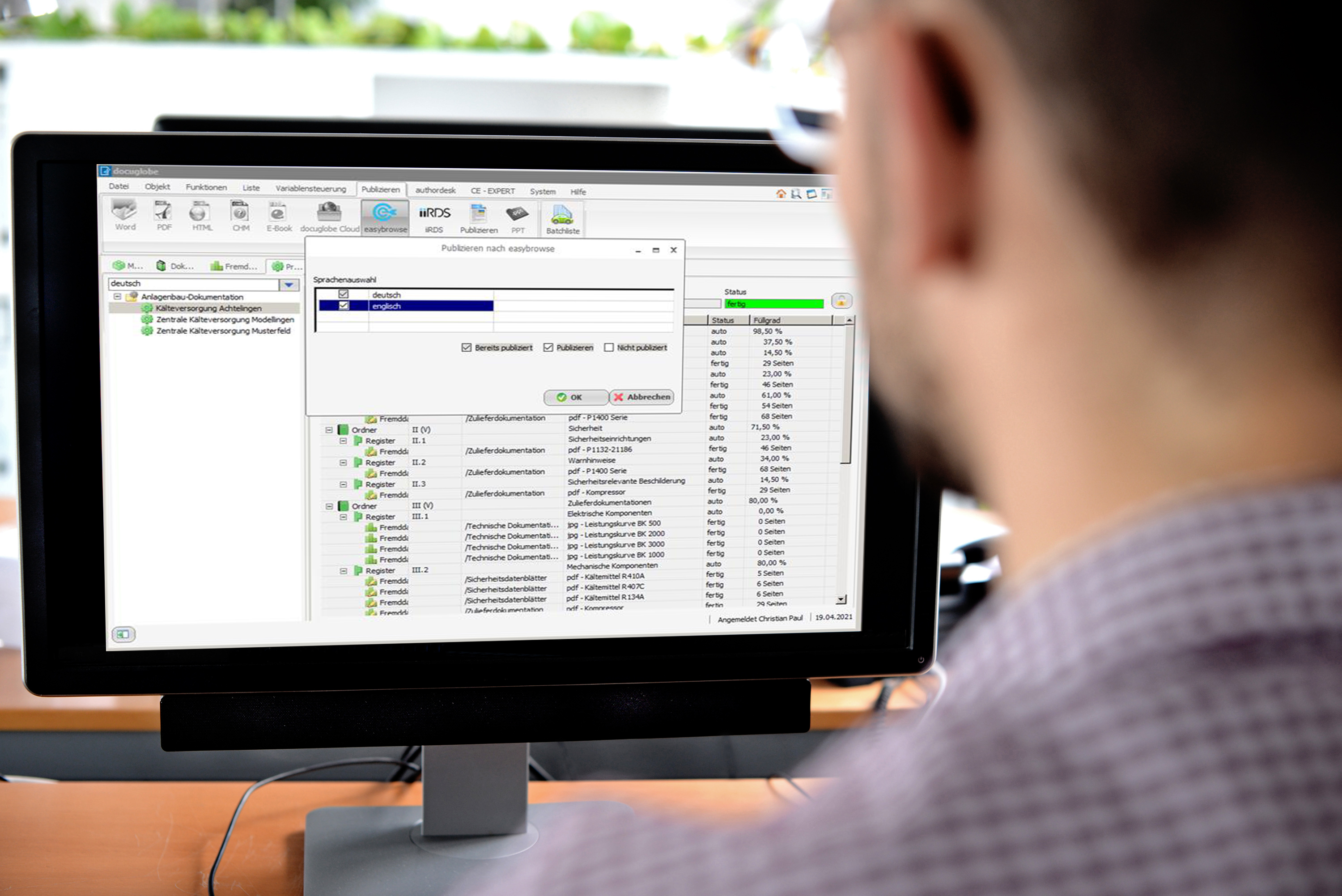 docuglobe – erweiterte Anbindung an easybrowse