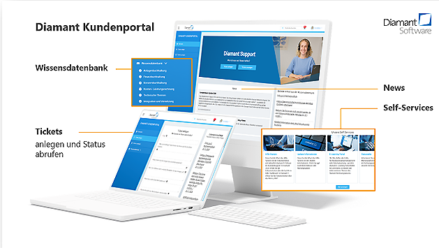 Das Diamant Kundenportal