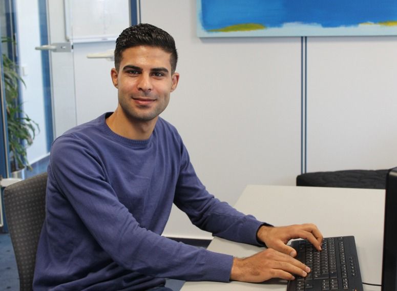 Von Syrien nach Sassenberg: Flüchtling Ayman Aljaseem wird Fachinformatiker für Anwendungsentwicklung bei gds