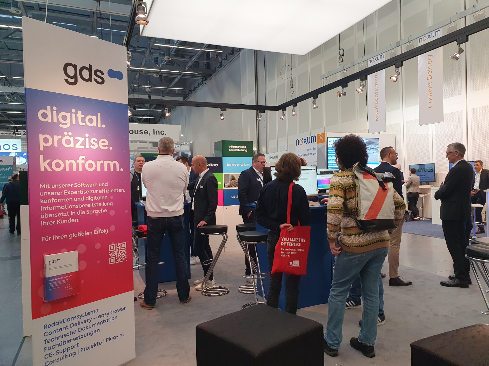 gds at the tekom annual conference and trade fair in Stuttgart