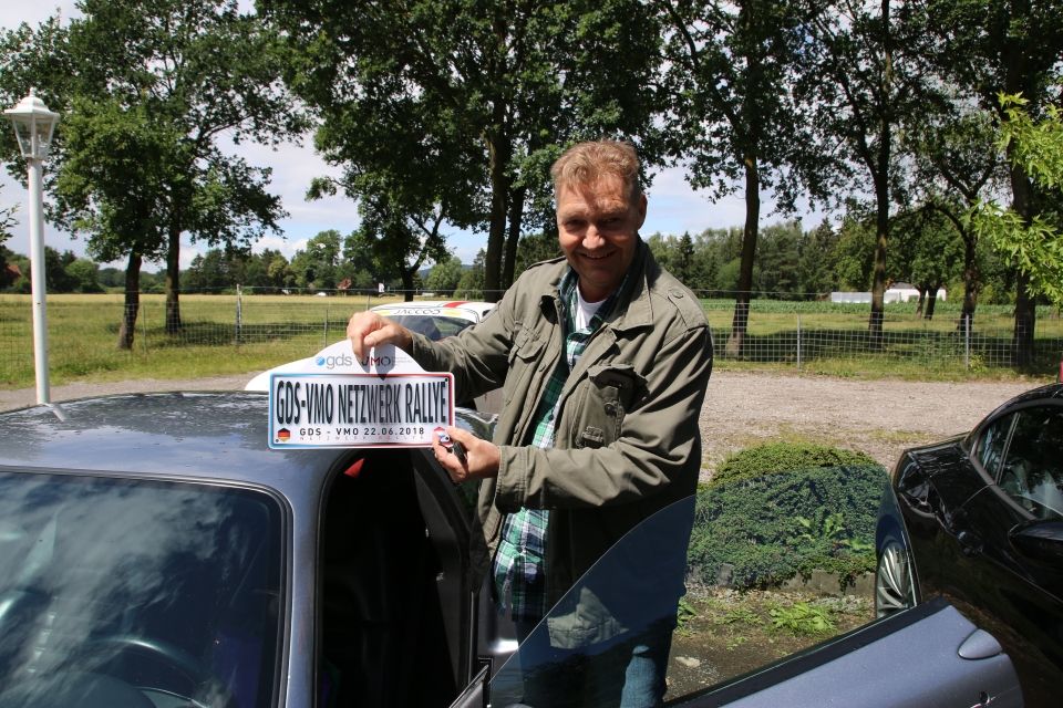 For Ulrich Pelster, Managing Director of gds GmbH, it was a matter of honour to take part in the rally himself