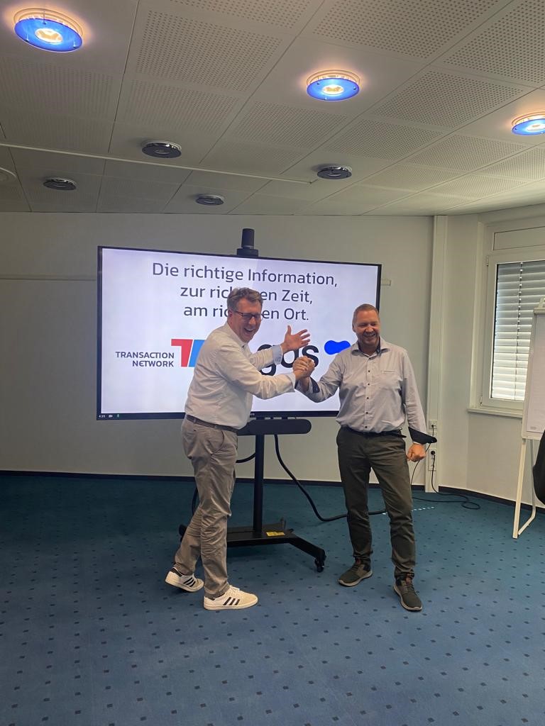 Gerd Bart, Geschäftsführer der Transaction-Network GmbH & Co. KG und Ulrich Pelster, Geschäftsführer der gds GmbH