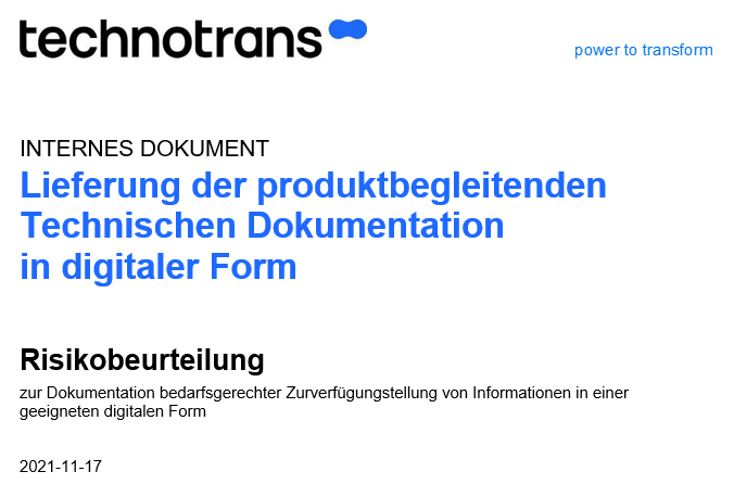 Evaluation of the process in a risk assessment (German)