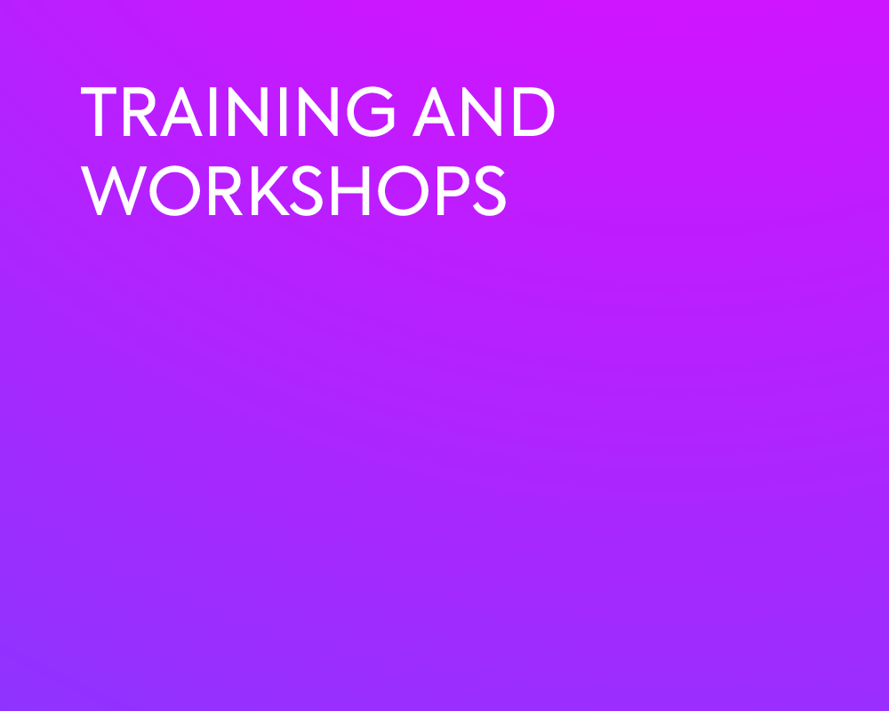 TRAINING | WORKSHOPS
