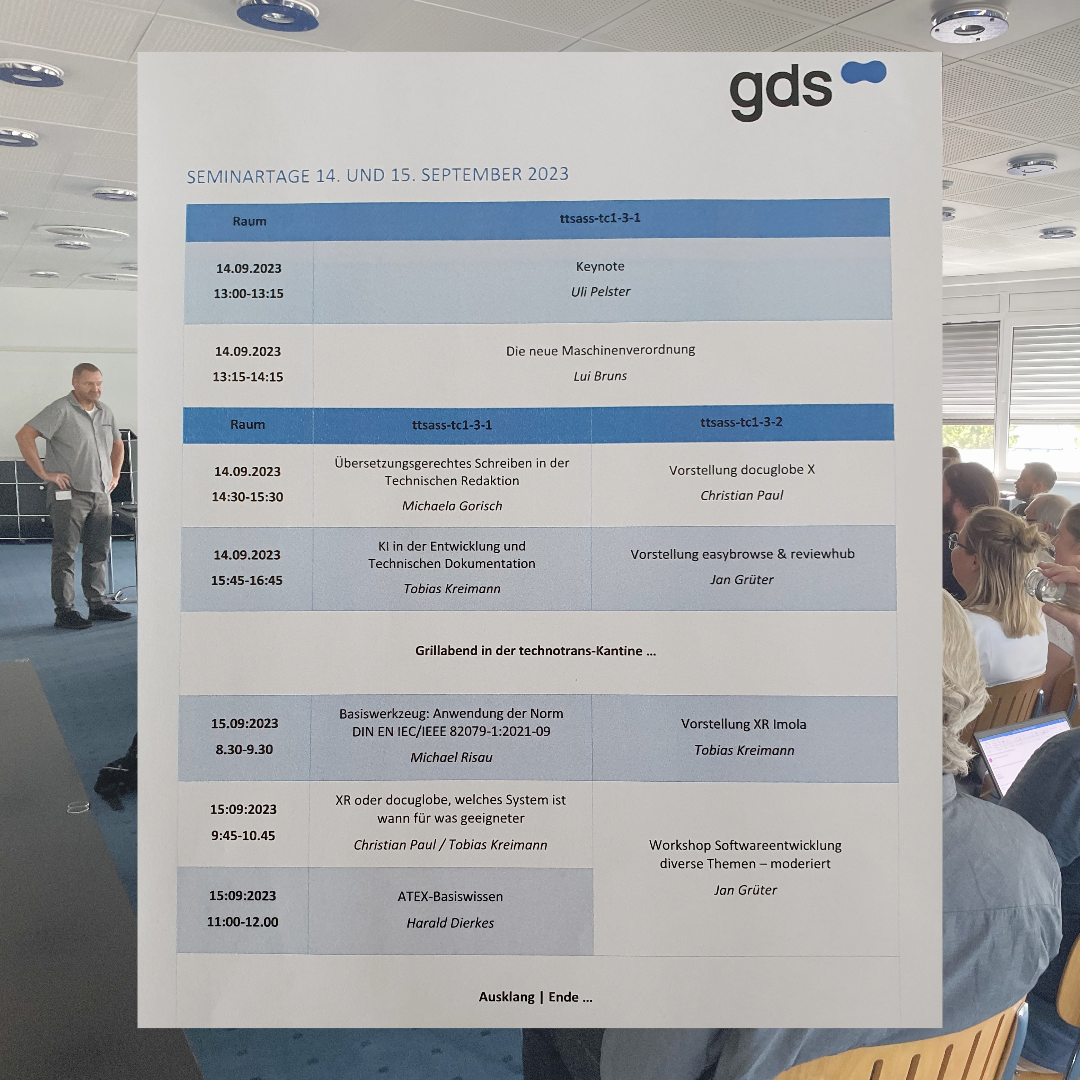 Programm der Seminartage