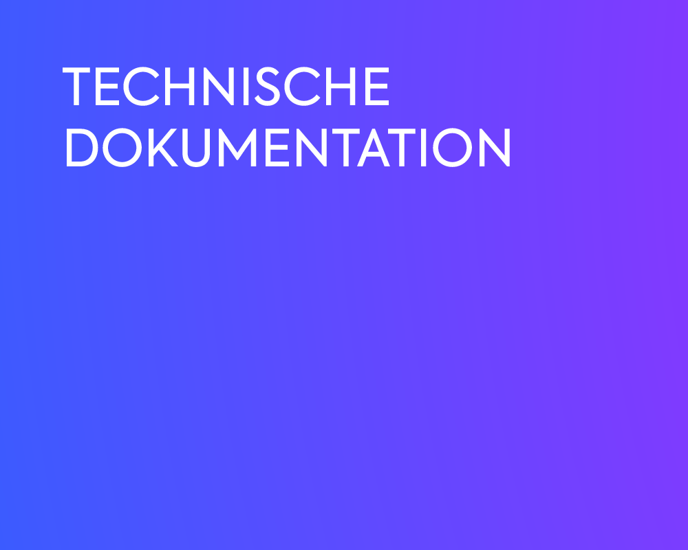 TECHNISCHE DOKUMENTATION