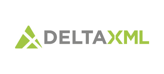 The logo of the gds solution partner Delta XML