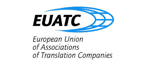 Das Logo der EUATC - European Union of Associations of Translation Companies