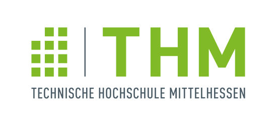 The logo of the THM - Technische Hochschule Mittelhessen
