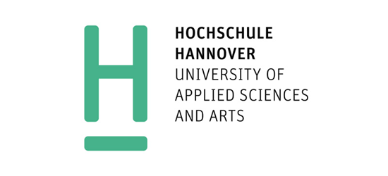 Das Logo der Hochschule Hannover - University of Applied Sciences and Arts