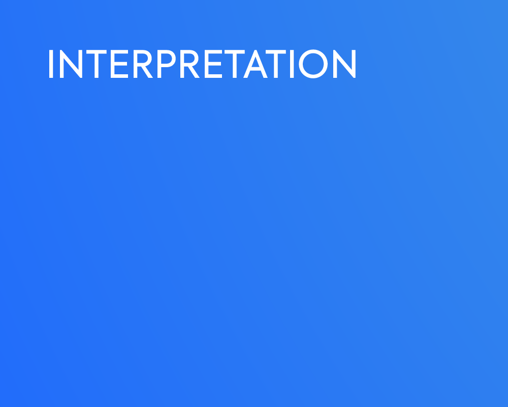 INTERPRETATION