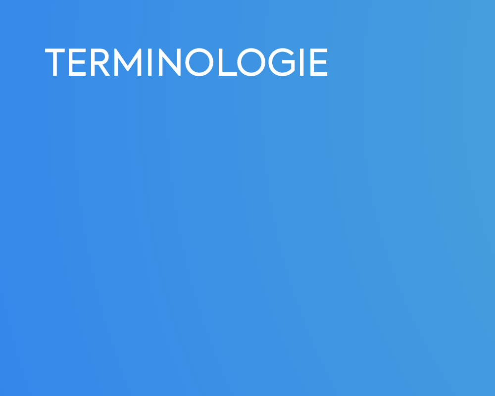 TERMINOLOGIE