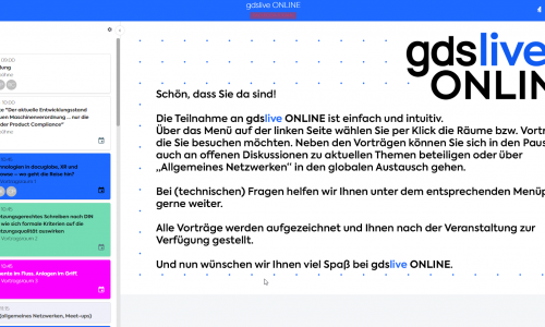 gdslive 2024 – A great success as an online event