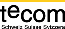 Das Logo des tecom Schweiz