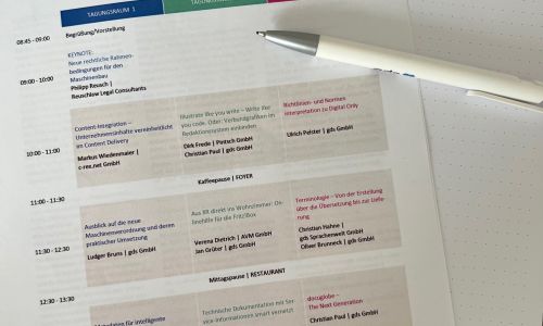 Agenda from gdslive 2023