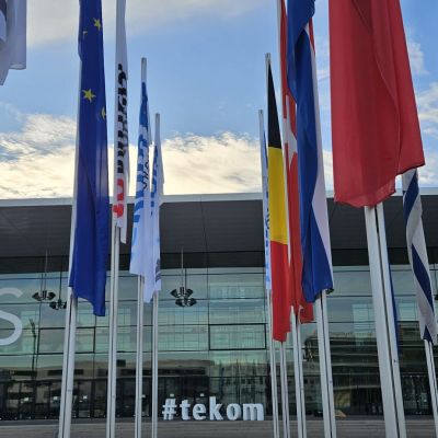 Der Eingang zur tekom 