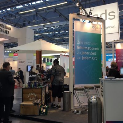 Die "Auflösung": Nur Redaktionssysteme anbieten reicht auf einer Messe nicht aus
