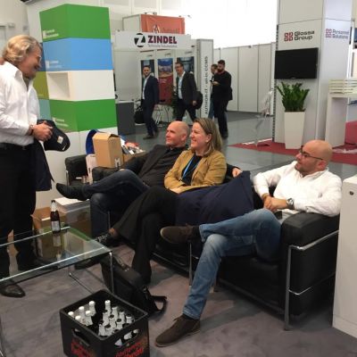 Done: A satisfied gds team celebrates the end of a very successful tekom annual conference 2018