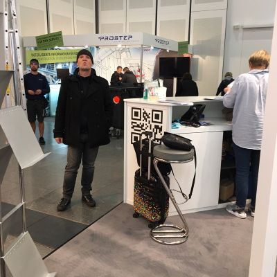 Der Stand sieht wirklich gut aus, findet auch Vertriebsleiter Henning Mallok