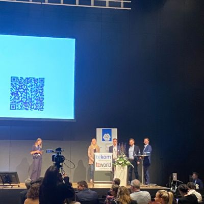 Jan Grüter in Aktion zum Praxiseinsatz von iiRDS in Redaktionssystem und Content Delivery