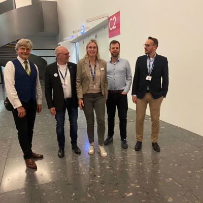 Tag 2 erfolgreich beendet - das Team mit Kathrin Reeker/VHV
