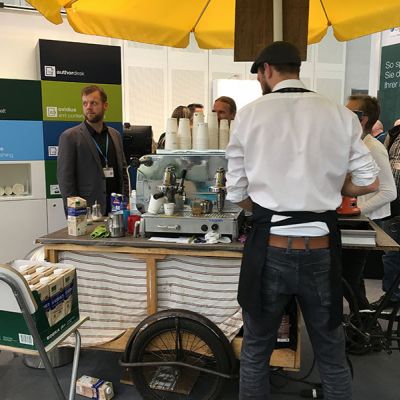 ... only a good cup of coffee from Barista Ben helps