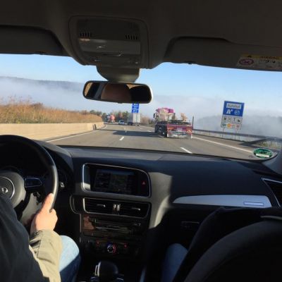 On the road again .. next stop Sassenberg, Berlin, Hünfeld, Langenburg, Halle, Regensdorf ...