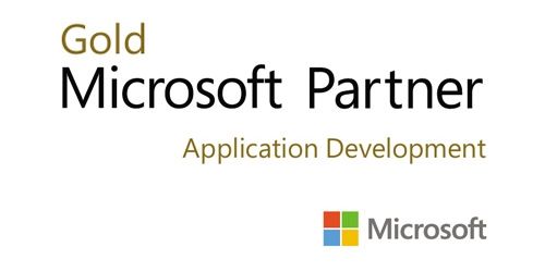 Das Logo der Gold Microsoft Partnerschaft von gds und Ovidius
